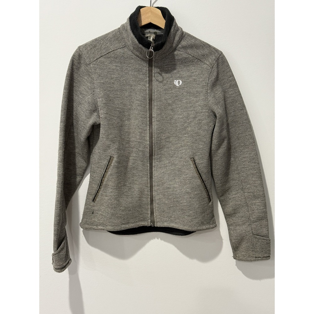 Pearl Izumi Cycling Jacket Womens Small Circa 2011‎ Black Fleece Lined Pockets